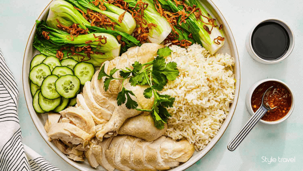 Hainanese Chicken Rice