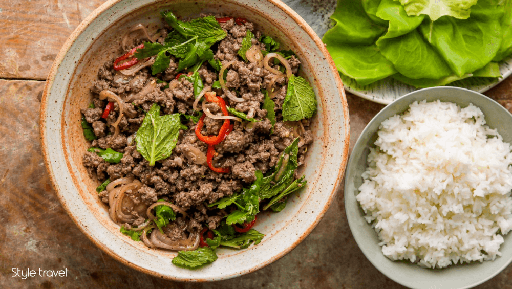 Larb (Minced Meat Salad)