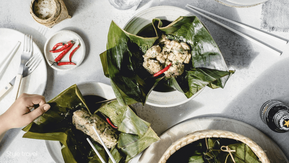 Mok Pa (Steamed Fish)